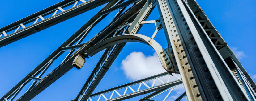 the Waibaidu bridge in Shanghai,China.